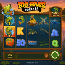 WonderLuck - Big Bass Bonanza Slot Game - Pragmatic Play Casino Game