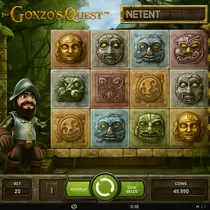 WonderLuck - Gonzo's Quest Slot Game - NetEnt Casino Game